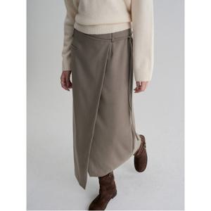 맥시랭스 랩스커트  베이지 (125X27MQAA)