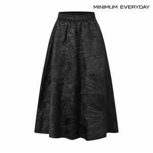 정상가:89,000원 ㅣ  에브리데이]자가드 밴딩 플레어 롱 스커트 (EB3WH011D)