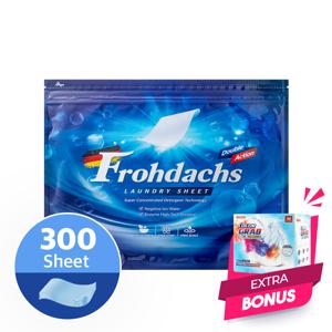 시트형 종이세제 세탁세제 300매+컬러그랩 이염방지시트 40매