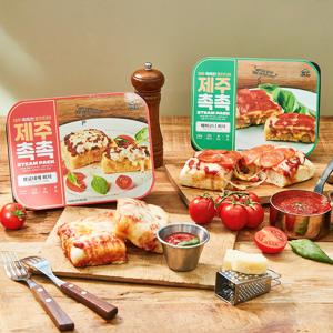 [12월31일 소비기한 임박세일] 촉촉한 제주 포카치아 피자 2팩+1팩 (페퍼로니/볼로네제)