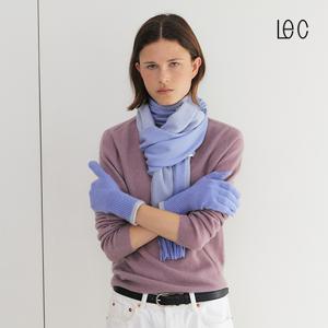 [LE CASHMERE] 르캐시미어 25FW 캐시미어 100 배색 장갑 1종