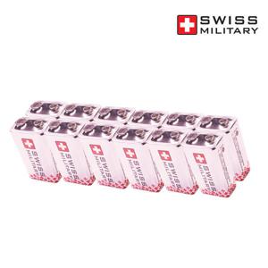 스위스밀리터리/ 알카라인 건전지 9V 벌크/ 10알