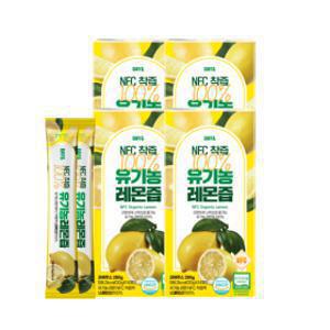 (11/2 단하루 1박스 2492원)데이앤 NFC착즙 100% 유기농레몬즙 14포 3박스+1박스(총4박스) /역대 최저가