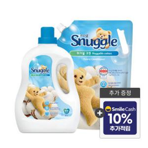 스너글 섬유유연제 초고농축 2L+2.6L (총 4.6L) (10%캐쉬적립)