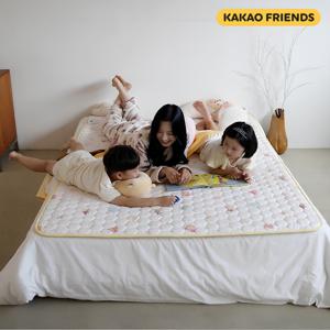 카카오프렌즈 전자파없는 카본매트 원적외선 춘식이 온열 탄소매트 싱글