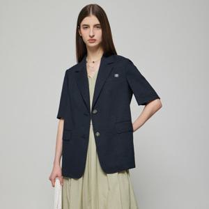 [듀엘]린넨 반팔 셋업 자켓(D252MSF047)