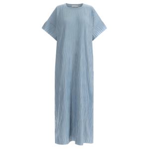 샵앤_ 프릴주름 여성H라인 반팔 롱원피스 LL-WDR-11873-소라