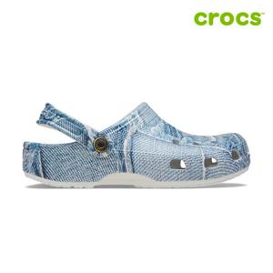 [크록스]클래식 데님 클로그 공용샌들 210402-4MH_CA
