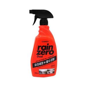 유리발수코팅 (카렉스)레인제로 듀얼 (세정+발수코팅)