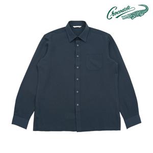 [크로커다일] 솔리드 써커 긴팔 남방 CDAABWS9415