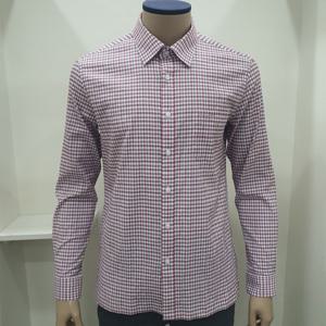 [크로커다일남성]선염 써커 체크 긴팔 남방 CDAABWS1408-74_SC