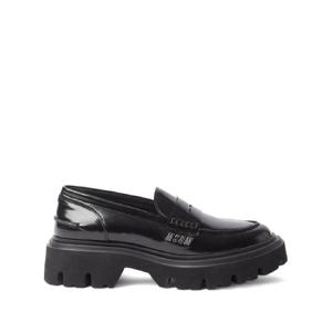 25 FW 엠에스지엠 폴리시드 가죽 페니 로퍼 3741MDS153513 TP432038699