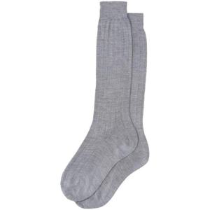 25 FW 미우미우 실크 혼방 골지 양말 MCZ440102E TP432052642