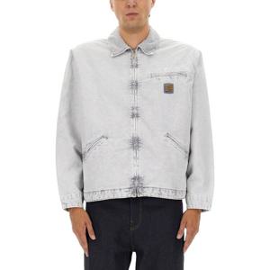 칼하트윕 라이트 워시 집업 캐주얼 재킷 I035555 00E 5F