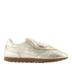 오트리 메탈릭 윈드스핀 로우탑 스니커즈 WSLW TO02 PLAT IVORY