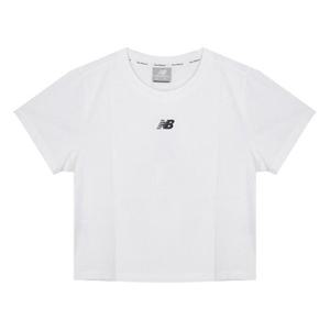 [뉴발란스]뉴발란스 W 에센셜 중앙로고 반팔티 슬림 NBNEFCO312-