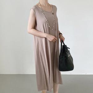 나야홍 / 빅사이즈 507 살랑쿨냉감나시원피스 DRAV012