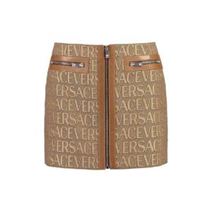 베르사체   미니스커트 FW23 10109261A033152N740 2581478 Beige
