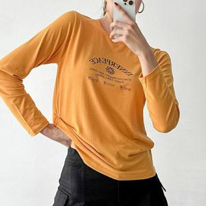 나야홍 / 빅사이즈 509 스마일꽃프린팅티셔츠 DNMV289