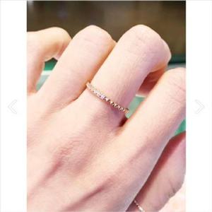 미니골드 14K 18K 하프볼 데일리 반지 RTRM4066