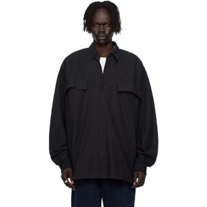 25 FW 피어오브갓 남성 블랙 옥스포드 셔츠 252161M192002