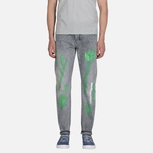 빠니깔레 그래피티 페인트 레귤러핏 워싱 진 M-IJEAN60