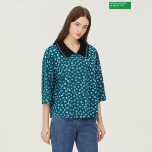 베네통 뮬리 블라우스 BABL11341_TQ