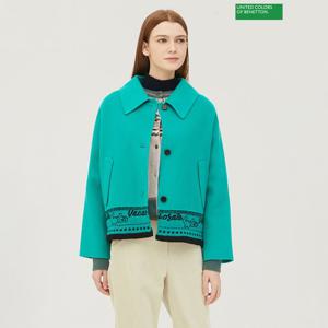 베네통 알렉산더 숏 코트 BACT58361_GN