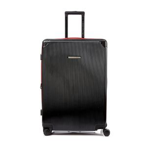 [무케] 럭키플래닛_메르씨 캐리어 28인치 블랙 여행 심플 PC소재 수화물 내구성