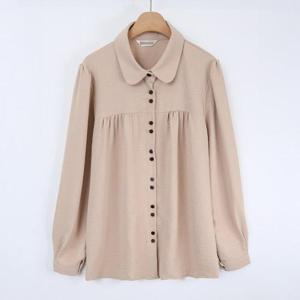 아이우먼 체리둥근카라블라우스 WBT051M410 빅사이즈