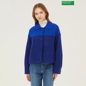 베네통 로티 코트 BACT62361_BL