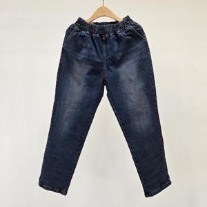 빅사이즈 411 빈티지밴딩데님배기팬츠 DLOT107