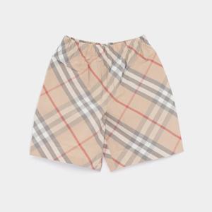 버버리키즈 25SS 페일스톤체크 밴딩 남아 반바지 8089215/12A