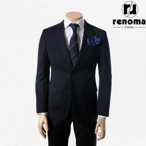 [레노마캐주얼][얼리버드]FW 25년신상 무광 네이비 고신축성 스판 정장 RRCISJ72AJD