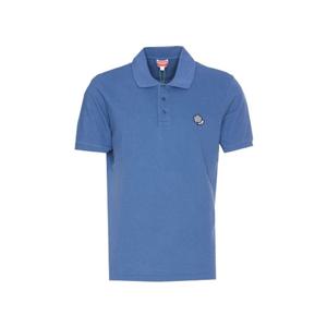 겐조 팝 자수 폴로 반팔티셔츠 블루 남성 FF5 5PO542 4PU 67