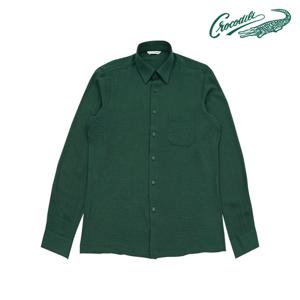 [크로커다일] 강연 솔리드 긴팔 남방 CDAABWS9411