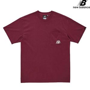 뉴발란스 NBNEC22623-DP TrIpper 포켓 반팔티 남녀공용 티셔츠