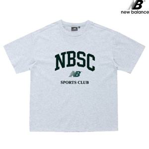 뉴발란스 NBNED32743-LG NBSC 빅그래픽 티셔츠 남녀공용 반팔티