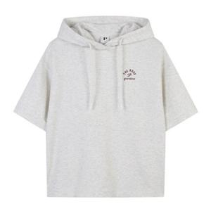 [폴햄]여성 쿨테리 크롭 반팔 후드 티셔츠 PHF2TH2000