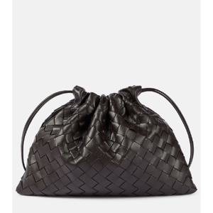 보테가베네타 Dustbag 미디엄 레더 클러치 P00973251