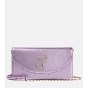 크리스찬루부탱 Loubi54 스몰 로고 레더 클러치  P00899029