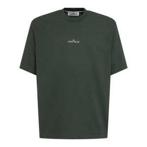 스톤아일랜드 코튼 저지 반팔 티셔츠 82I-3FL012