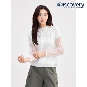 디스커버리 (DWWJ7D053_WHS) 여성 초경량 립스탑 바람막이 DXNW