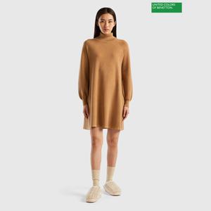 베네통 Turtleneck knit long dress 3F_10VRDV01J_34A