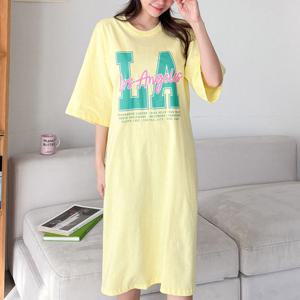 나야홍 / 아이우먼 샌트럴오버핏통원피스 LIU364M507 빅사이즈