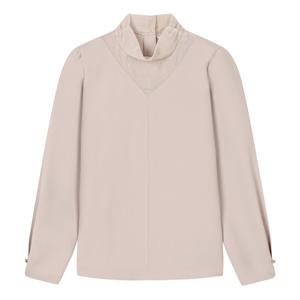 [베스띠벨리]셔링코듀로이하이넥블라우스_BJBAI2419