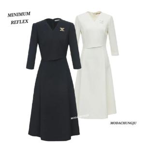 [미니멈]MD 하트넥 랩 원피스 MD MYBAWO3190_CJ