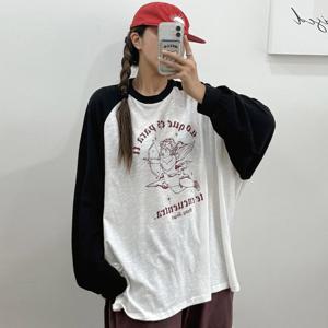 나야홍 / 아이우먼 천사트임나그랑티셔츠 GBV025M507 빅사이즈