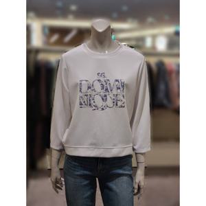 [트리아나]MARIO소고 레터링포인 라운드티셔츠AK1TA03