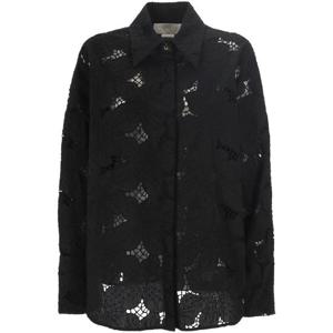 제니   긴팔 셔츠 SS25 78AAL611NR008899 5520701 Black